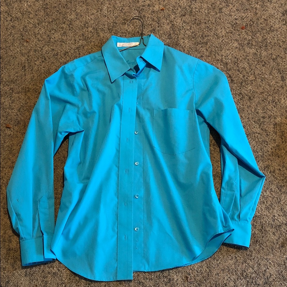Women’s Blue Dress Shirt